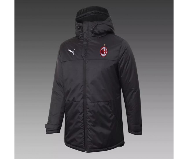 AC Milan Training Winter Jacket Black 2020 2021