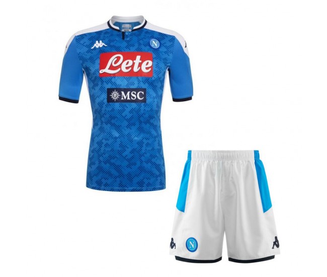 SSC Napoli Home Kit 2019/2020 - Kids