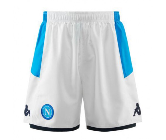 SSC Napoli White Shorts 2019/2020