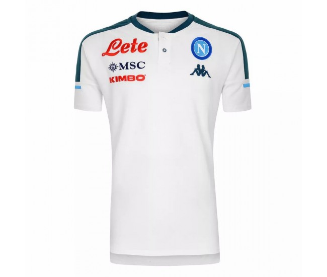 Napoli Training Polo Shirt White 2020 2021