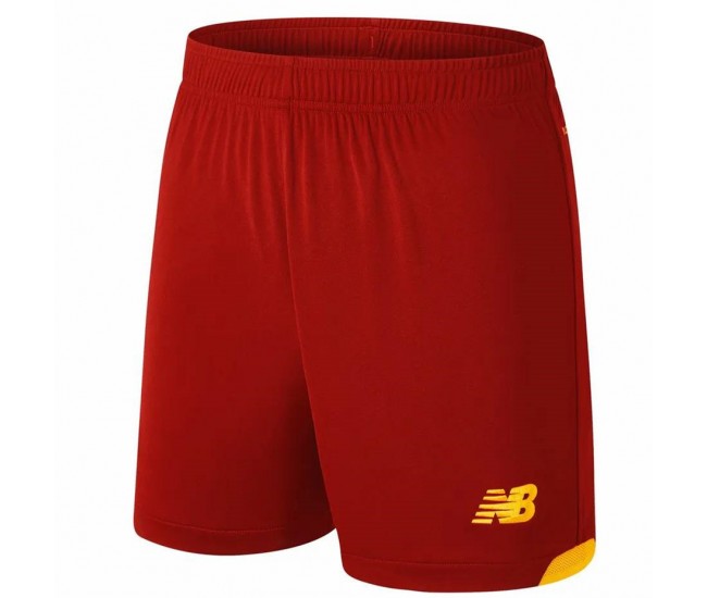 AS Roma Home Red Shorts 2021-22