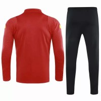 AS Roma Training Technical Soccer Tracksuit Red 2020 2021