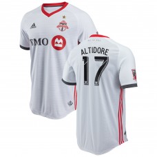 Men's Toronto FC Jozy Altidore White 2018 Secondary Authentic Player Jersey