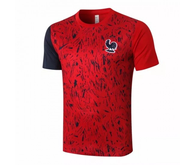 France Training Red Jersey 2020