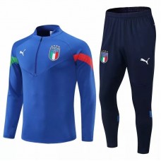 Italy Blue Training Technical Football Tracksuit 2022-23