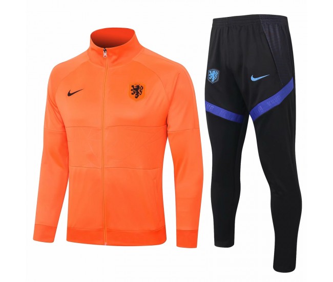 Netherlands Orange Presentation Soccer Tracksuit 2020 | Best Soccer Jerseys