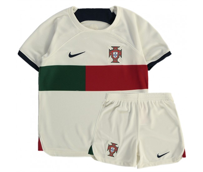 Portugal Away Kids Kit 2022-23