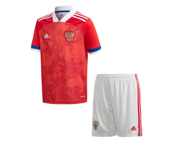 Russia Home Football Kit 2020 2021 - Kids